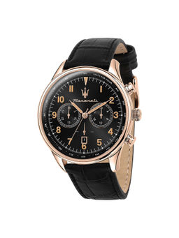Maserati - Classic Chronograph Date Analog Dial Colour Black Men Watch - R8871646001