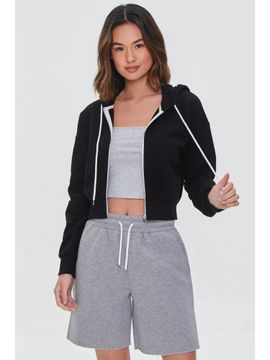 Forever 21 Hoodies and Sweatshirts : Buy Forever 21 Black Solid Sweatshirts  Online | Nykaa Fashion