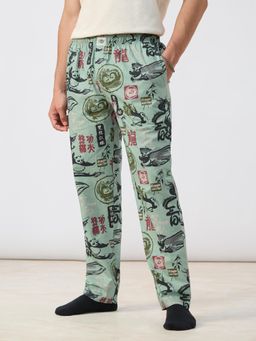 The Souled Store - Official Kung Fu Panda: Warrior Men Pyjamas