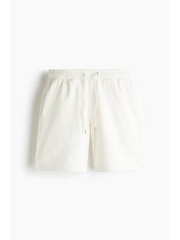 H&M - Men White Regular Fit Sweat Shorts