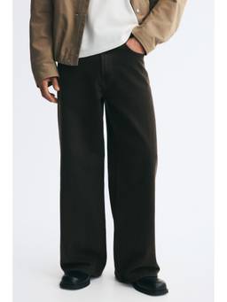 H&M - Men Brown Wide Jeans