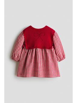 H&M - Girls Red Sweater-Vest Dress