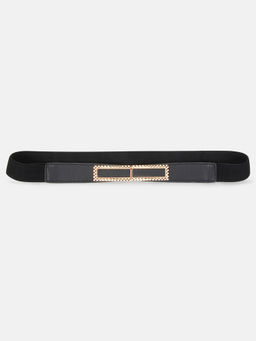 Kazo - Thin Belt With Textured Buckle