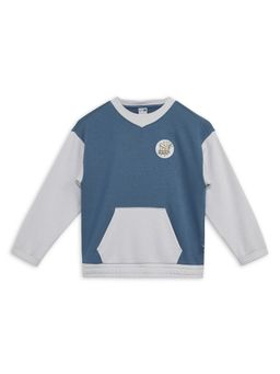 Puma - Classics Fc Crew Kids Blue Sweatshirt