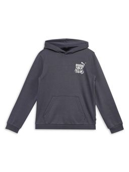 Puma - Essentials+ Mid 90S Fl Boys Grey Hoodie