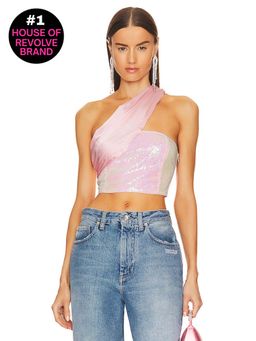 superdown - Gea Asymmetrical Crop Top