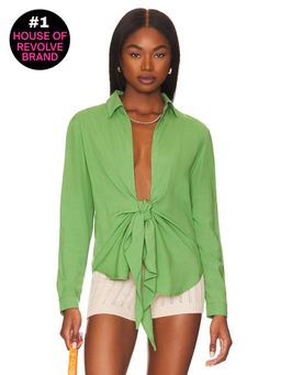 superdown - Jordyn Tie Front Top
