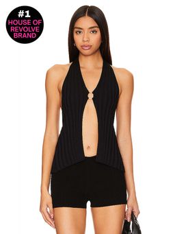 superdown - Eliana Open Front Top