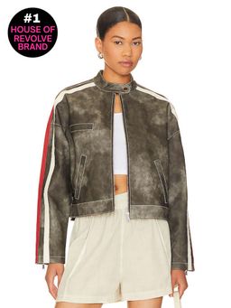 superdown - Mandi Faux Leather Moto Jacket
