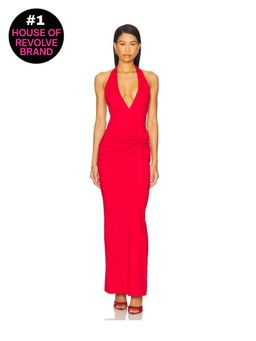 superdown - Chloe Halter Maxi Dress