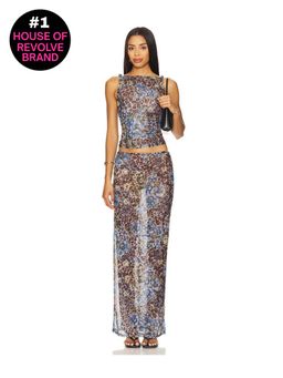 superdown - Concha Maxi Skirt Set