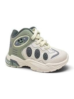 Lil Lollipop - Kids Two-Tone Streetwear Sneakers - Green