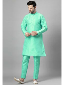 UTSAV FASHION - Mandarin Collar Straight Kurta and Pant