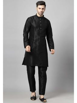 UTSAV FASHION - Men Black Kurta and Pant