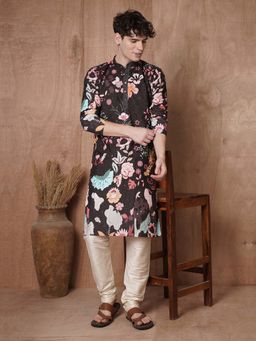 TRYBUY.IN - Mens Full Sleeves Chikankari Kurta