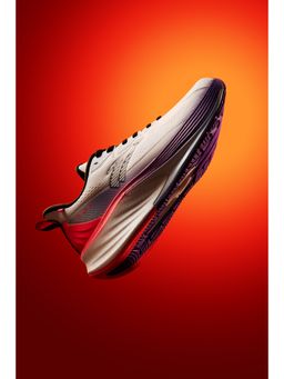 ANTA - Men White Running Shoes A-FLASHFOAM Cushioning Rocket 6