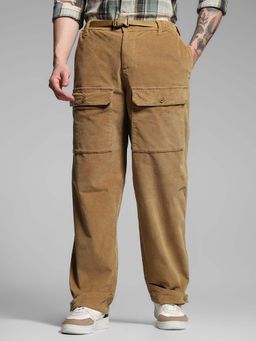 Jack & Jones - Beige Loose Fit Cargo