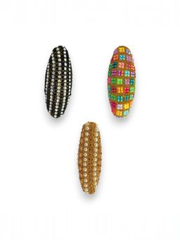 Accessher - Bridal Saree Brooch Pin (Pack of 3)