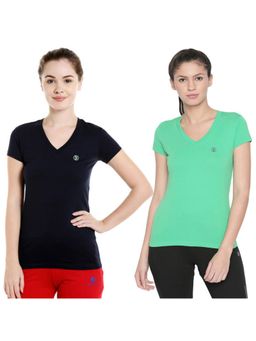 Bodycare - Bodyactive Pack Of 2 Women'S Tshirt - Multi-Color