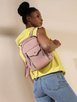 Haute Sauce - Everyday Essentials Mini Backpack - Light Pink