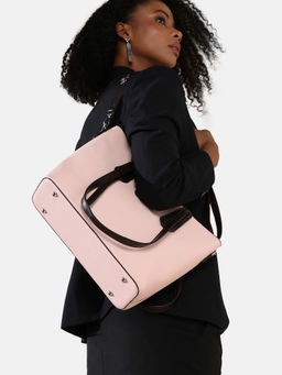 Haute Sauce - On The Go Tote Bag - Baby Pink