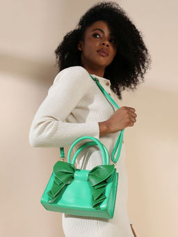 Haute Sauce - Bow Mini Handbag - Green