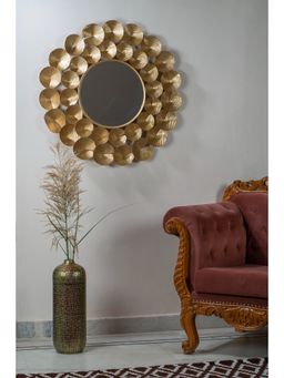 Vedas - Habika Gold Mirror Wall Decor