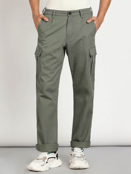 Lee - Men's Green Cargo Trouser