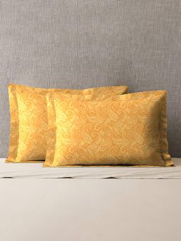 MYTRIDENT - Urban Comfort Pillow Covers 144 Tc, 100% Cotton, Paisley Home (Pack of 2)