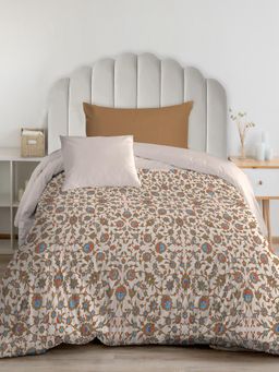 MYTRIDENT - Urban Comfort Single Comforter, 144 Tc, 120 Gsm , Classic Amber