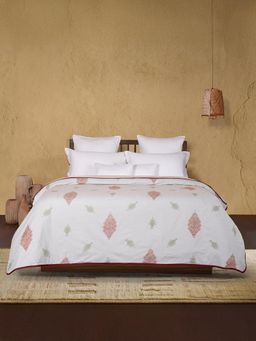 MYTRIDENT - Sanskriti Double Dohar, 176 Tc, 100 % Cotton, Pashmina (Queen)