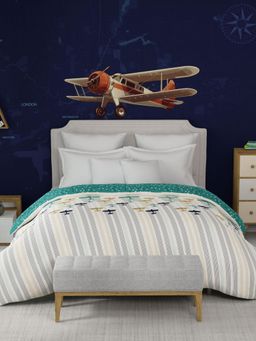 MYTRIDENT - Juniors Queen Comforter,150 Gsm, 100 % Cotton, Passport