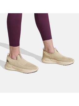 Neeman's - Women Beige Knit Trainers Sneakers