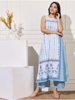 PINKSKY - Womens White Kurta