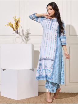 PINKSKY - Womens White Kurta