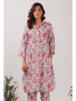 Tjori - Nadia Floral Chintz Shirt Tunic