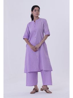 Tjori - Lavender Cotton Kurti