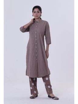 Tjori - Cinereous Cotton Kurti