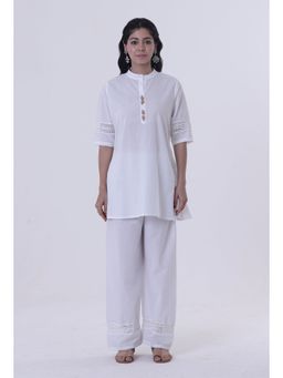 Tjori - White Cotton Top