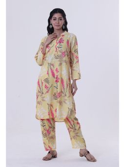 Tjori - Yellow Muslin Top