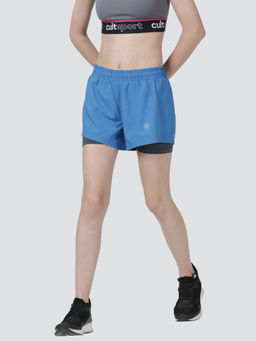 CULT - Vital Finish Blue Gym Shorts