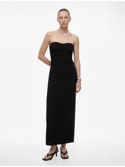 Koton - Strapless Evening Dress