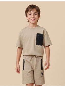 U.S. POLO ASSN. - Kids Boys Mid Rise Regular Fit Shorts