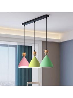 Homesake - Pendant Lamp Shade Style Macaron Cluster Linear Multicolor