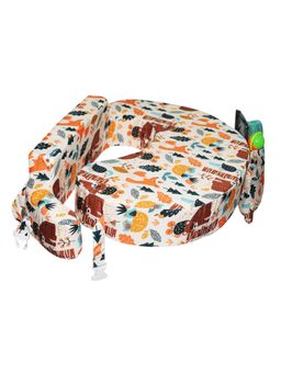 Oscar Home - Feeding Pillow with Belt Pandora Print Made In Hypo Allergic & Eco Friendly Fabric
