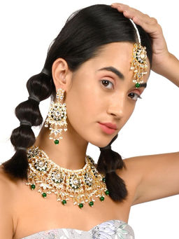 Odette - Stunning Gold Kundan Choker Set