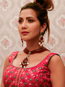 Odette - Red Beads Choker Set