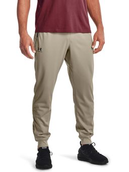 Under Armour - Men Beige Sport Style Tricot Joggers