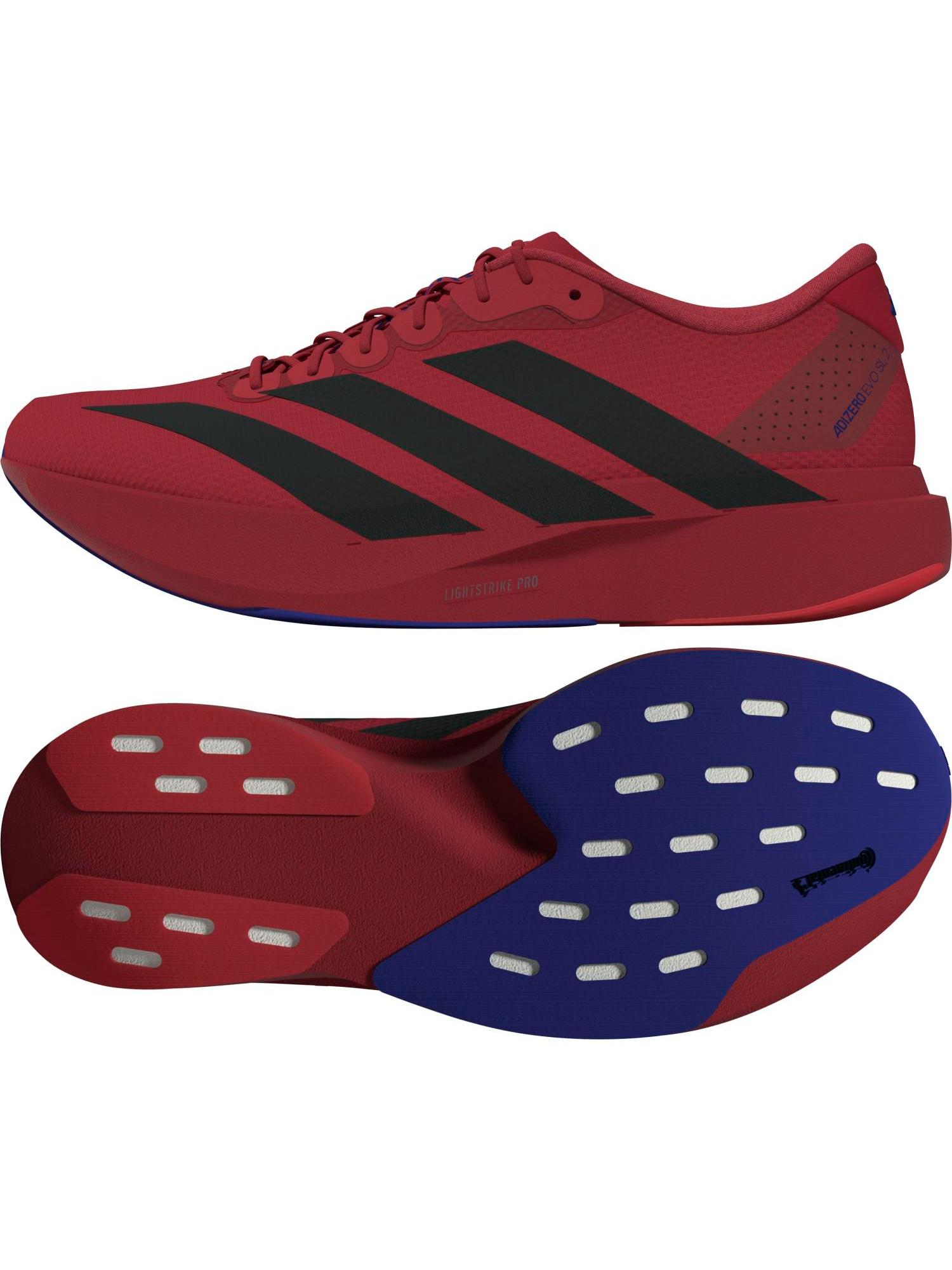 Buy adidas Adizero EVO SL 2 M Burgundy Men Running Shoes Online