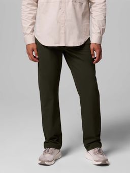 Columbia - Green Solid Regular Trouser